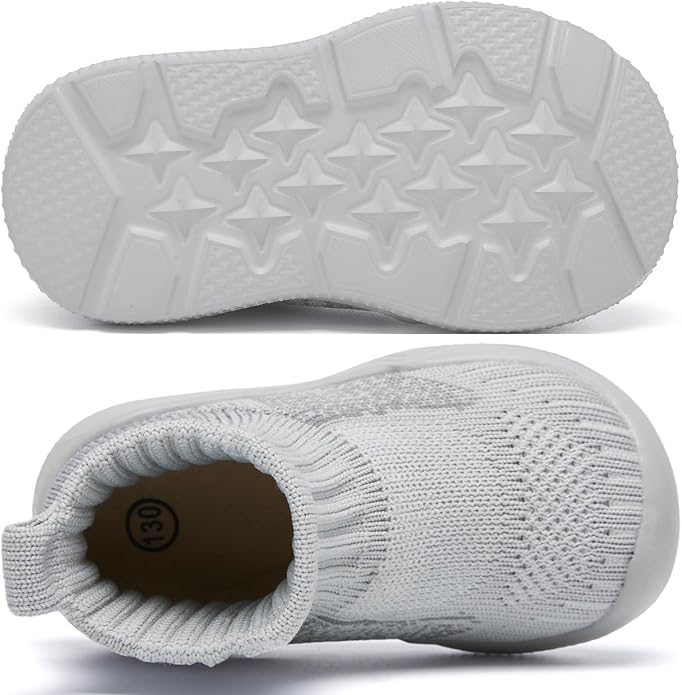 MORENDL Toddler Sock Shoes Baby Walking Shoes Infant Slippers Boys & Girls Non-Slip Sneakers