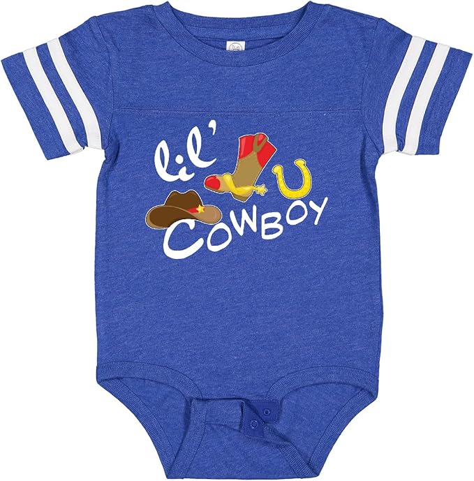 inktastic Lil' Cowboy Baby Bodysuit