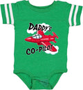 inktastic Daddys Co-Pilot for Fathers Day Baby Bodysuit