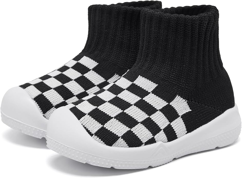 MORENDL Toddler Sock Shoes Baby Walking Shoes Infant Slippers Boys & Girls Non-Slip Sneakers
