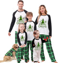 Awoscut Christmas Family Matching Pajamas Christmas Pjs Holiday Nightwear Sleepwear Sets Long Sleeve Pjs
