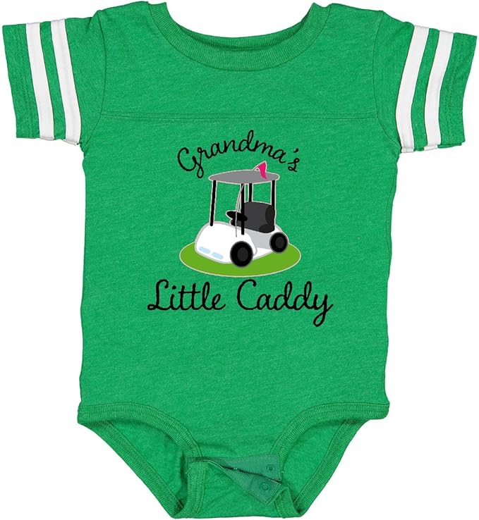 inktastic Grandma's Little Caddy Golf Baby Bodysuit