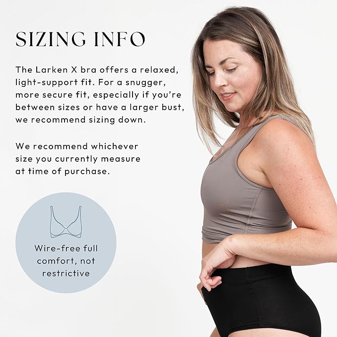 Larken Hands Free Pumping Bra for Breastfeeding | Breast Pump - Maternity Bras for Pregnancy, Pumping & Nursing Bra in One