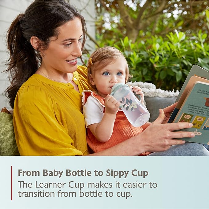 NUK Learner Cup, 10 Oz, Pack of 2, Pooh Bear – Soft Spout, Easy-Grip Handles, BPA Free, Spill Proof Transition Sippy Cup
