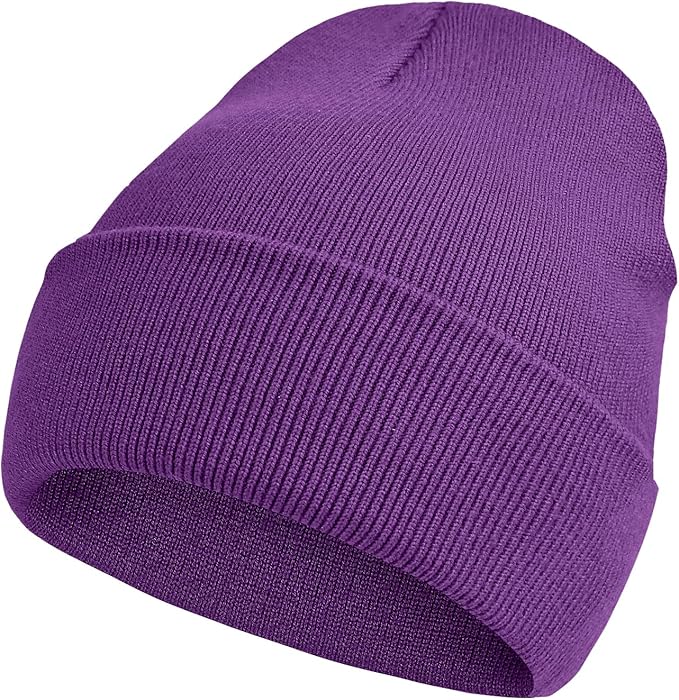 ZOORON Toddler Beanie Baby Kids Beanies Warm Winter Hat Knit Skull Cap for Boys & Girls Soft Children Infant Hat