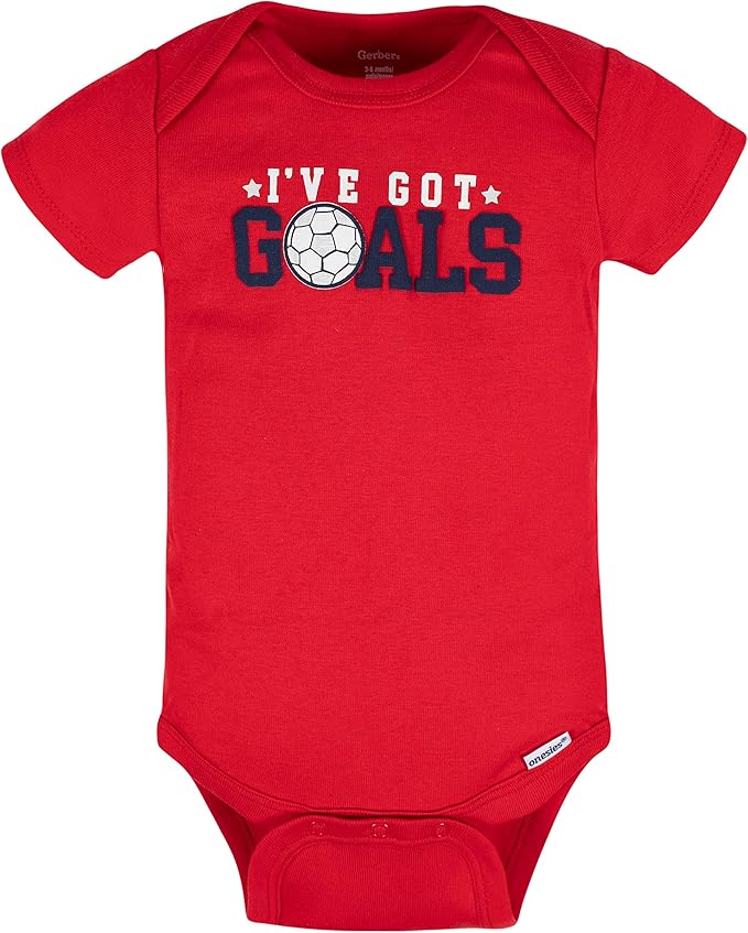 Gerber baby-boys 8-pack Short Sleeve Onesies Bodysuits