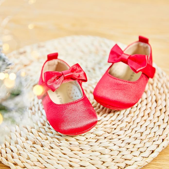Soft Sole Baby Shoes - Infant Baby Walking Shoes Moccasins Rubber Sole Crib Shoes