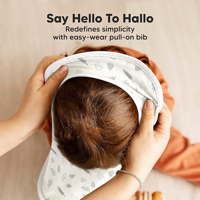 8-Pack Baby Bibs for Boys, Girls - Pullover Bibs for Drooling Teething Baby Girl & Boy Toddler, Newborn, Soft & Absorbent, Cute Colors, Large Torso Coverage Keep Infant Clean & Dry (Wilderness)