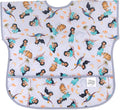 Bumkins Bibs - Toddler Bibs, Waterproof, Large for 1-3 Years, Short Sleeve