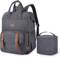 mommore Breast Pump Bag Backpack for Spectra S1,S2 Medela Diaper Backpack for Working Moms with 15.6 inch Laptop Sleeve, Grey
