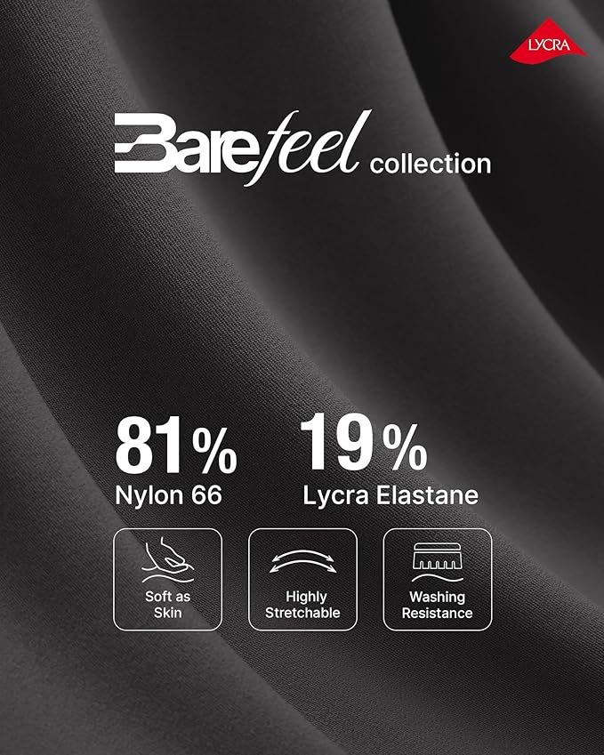 G4Free BareFeel Maternity Flare Leggings with Pockets Over The Belly Stretchy Casual Lounge Pregnancy Dress Pants for Work