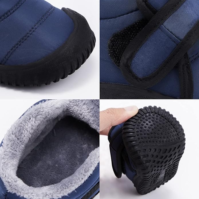 BMCiTYBM Toddler Baby Snow Boots Winter Shoes Boys Girls Cold Weather Baby Faux Fur Shoes