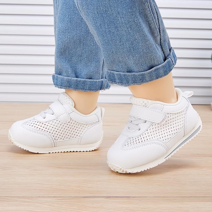 BMCiTYBM Baby Boy Girl Shoes Breathable Mesh Walking Shoes Lightweight Non-Slip Sneakers Infant First Walkers 6 9 12 18 24 Month