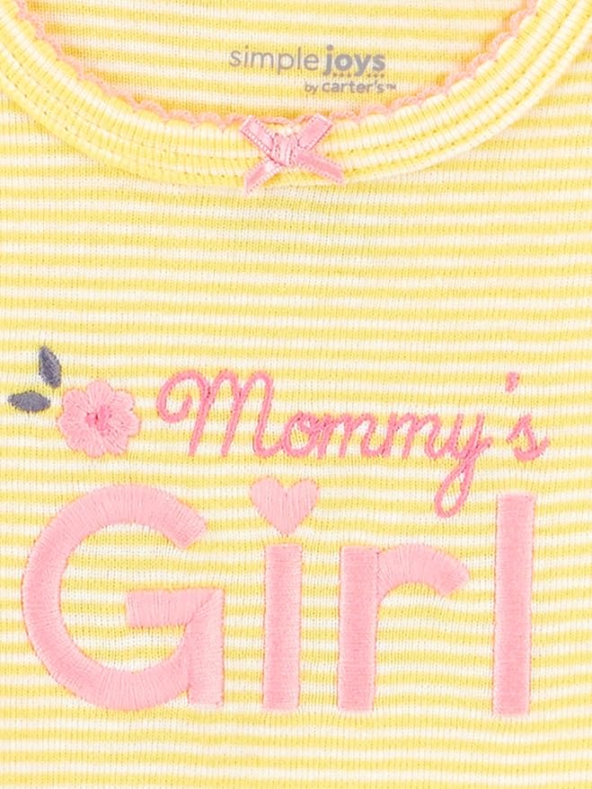 Simple Joys by Carter's Baby Girls' 6-Pack Sleeveless Bodysuit