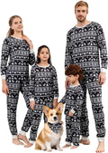 Schbbbta Family Matching Pajamas Holiday Sleepwear Long Sleeve Pjs Sets