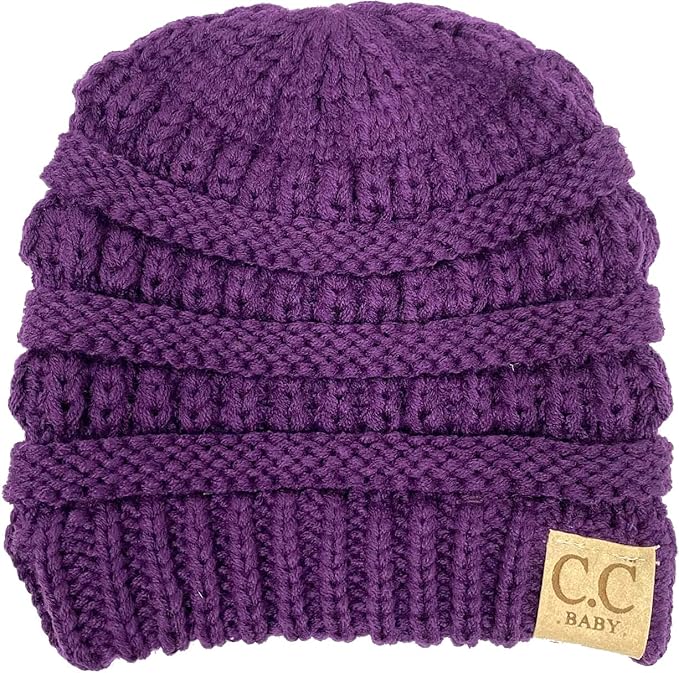 Funky Junque Baby Winter Hat – Cute Newborn Hats, Cozy Warm Infant Beanie, Soft Knit Stocking Stuffer for Babies 0–12 Months