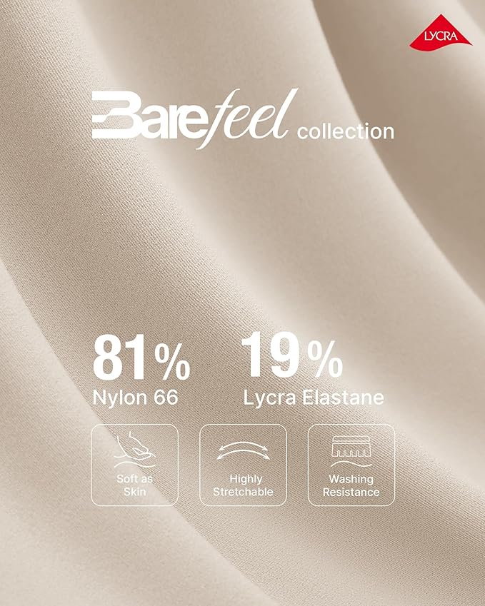 G4Free BareFeel Maternity Flare Leggings with Pockets Over The Belly Stretchy Casual Lounge Pregnancy Dress Pants for Work