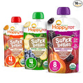 Happy Tot Organics Super Bellies Variety Pack, 4 Ounce(Pack of 16)