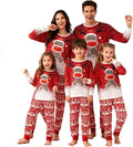 Awoscut Christmas Family Matching Pajamas Christmas Pjs Holiday Nightwear Sleepwear Sets Long Sleeve Pjs