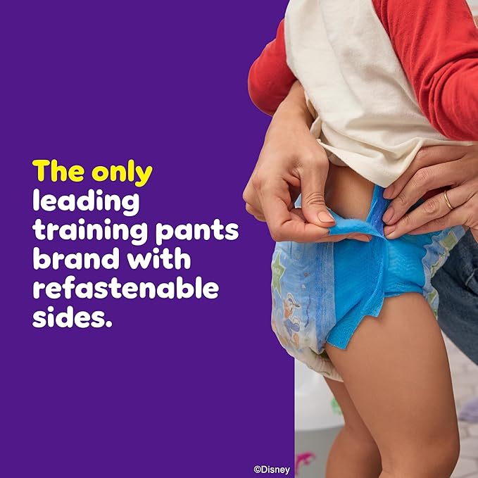 Pull-Ups Boys' Potty Training Pants, Size 4T-5T Training Underwear (38-50 lbs), 17 Count