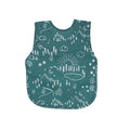 BapronBaby Pine Forest Bapron - No Neck Tie Safer Bib for Baby & Toddler - Soft Waterproof Stain Resistant - Machine Washable - Sz Baby/Toddler 6m-3T