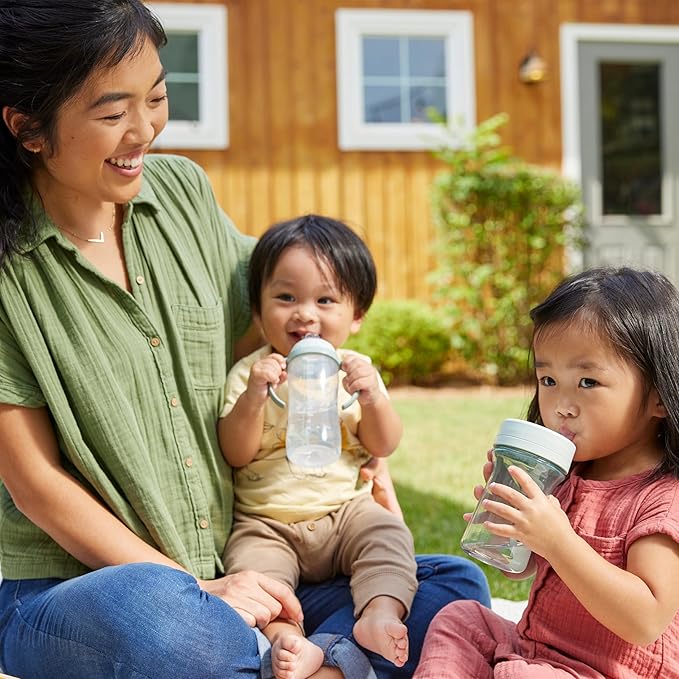 NUK for Nature Learner Cup, 10 oz, 9+ Months – BPA Free, Spill Proof Sippy Cup (Pack of 12)