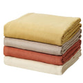 Momcozy Muslin Swaddle Blankets, Ultra Soft Neutral Swaddle Blanket, Breathable Large 47'' x 47'' Baby Infant Newborn Boys Girls Swaddling Receiving Blanket Wraps, Retro Red Brown