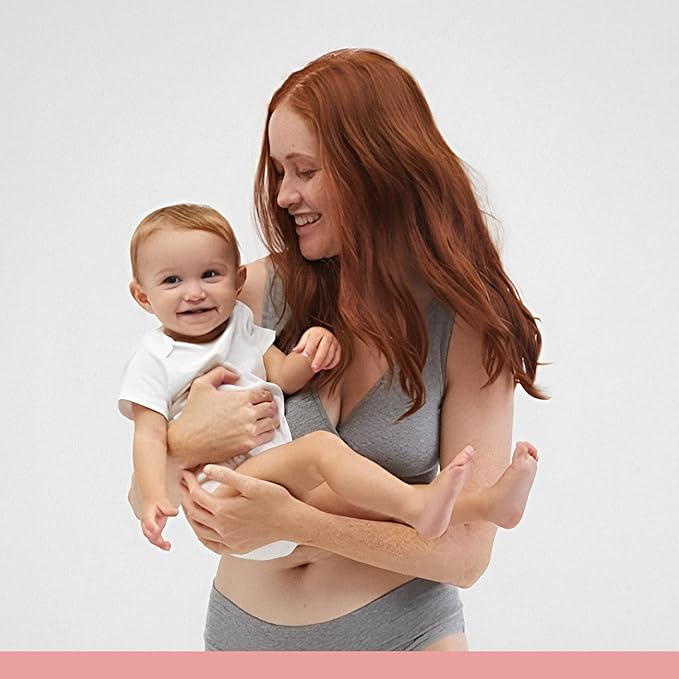 Motherhood Maternity Womens Soft Cotton Spandex Wrap Front Maternity & Nursing Sleep Bralette Bra S-3x
