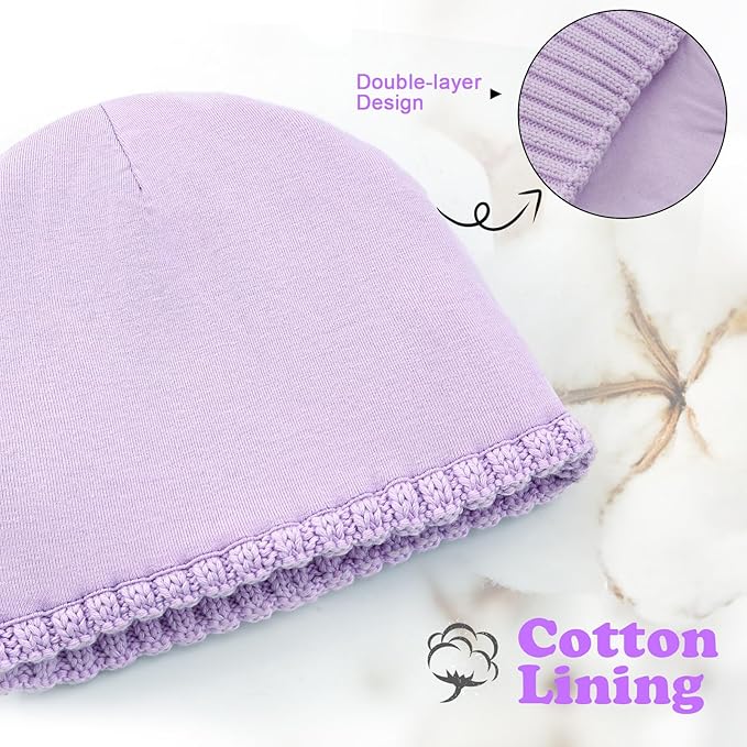 Toddler Boy Winter Beanie Baby Knit Hat Warm Girl Beanies Newborn Cute Hats for Kids