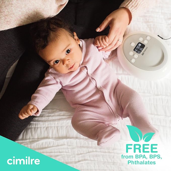 Cimilre 24MM Breast Shields, Spare & Replacement Breast Shields for The Cimilre Breast Pump, Comfortable Breast Pump Parts for Nursing Moms, 24MM Shields (Set of 2)