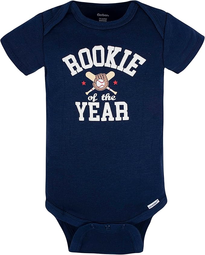 Gerber baby-boys 8-pack Short Sleeve Onesies Bodysuits