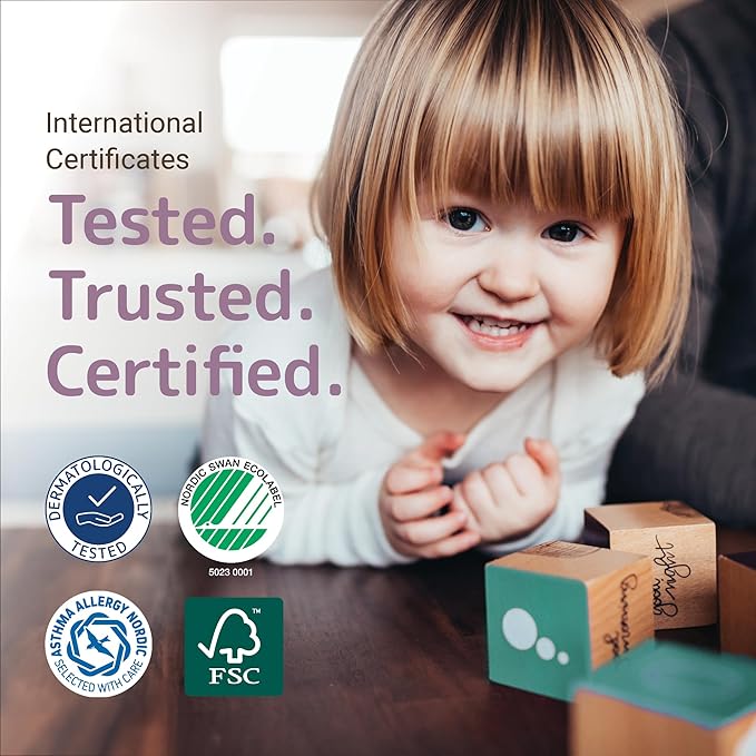 Bambo Nature Hypoallergenic Baby Diapers, Eco-Labelled Sustainable Diapers, Enhanced Leakage Protection, Totally Chlorine-free, Skin Friendly, and Super Absorbent - Size 3 (174 Count)