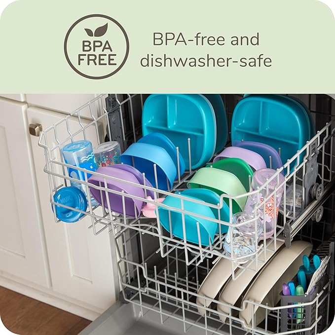 NUK Fun Grip Straw Cup, 3-Pack - Toddler Sippy Cup with Straw for Easy Drinking, Suitable for Ages 8 Months and Up