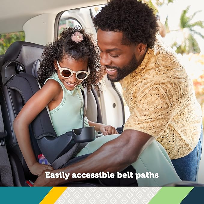 Safety 1st Grand 2-in-1 Booster Car Seat, Sunrise Coral