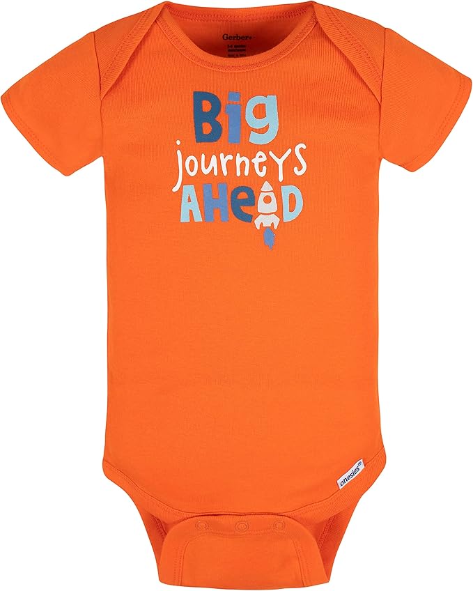Gerber baby-boys 8-pack Short Sleeve Onesies Bodysuits
