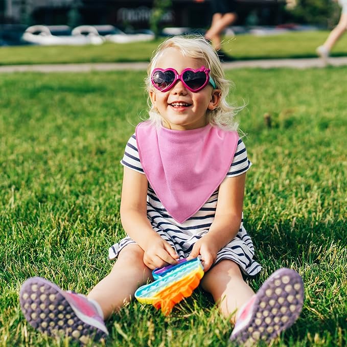 Adult Drool Bib for Special Needs, 3 Pk Soft Absorbent Large Bandana Bibs Set for Kids 4+, Men Women, Teens & Adults