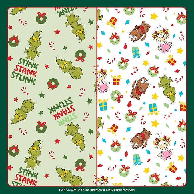 Hello Bello Dr. Seuss Baby Grinch Premium Diapers, Size NB (Up to 10 lbs), 76ct Plus Bonus Wipes: Softness & Protection for Sensitive Skin