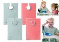 MATZ Terry Towel Snap On Toddler & Baby Bibs | For Feeding Drooling And Teething | Full Coverage For Babies | Ultra Absorbent 100% Cotton Bibs | Unisex | With Soft Ribbed Neck