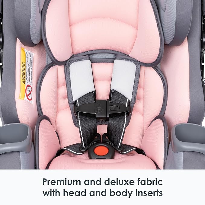Baby Trend Cover Me 4-in-1 Convertible Car Seat, Desert Pink