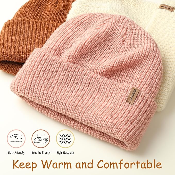 Bebila Baby Beanie Toddler Infant Winter Hats Knit Warm Caps for Boys Girls