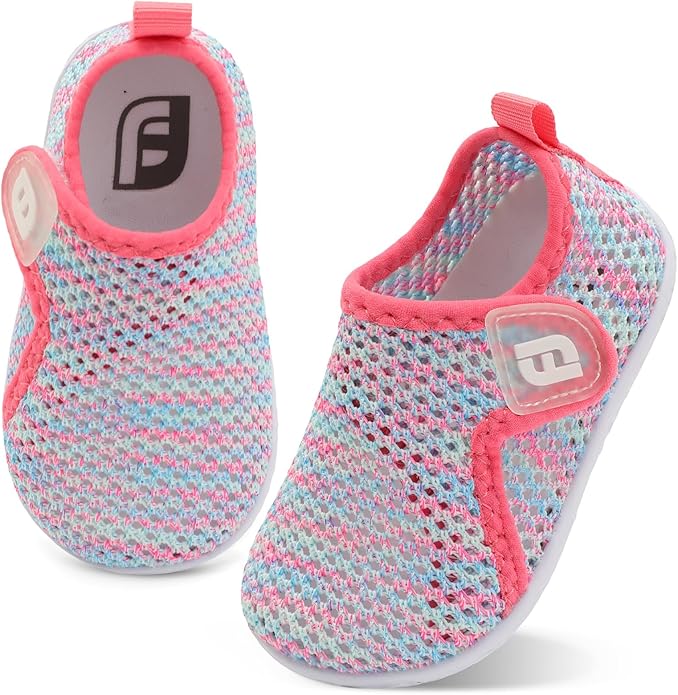JOINFREE Baby Toddler Water Shoes Boys Girls Sandals Barefoot Kids Breathable Sneakers Shoes for Walking Running