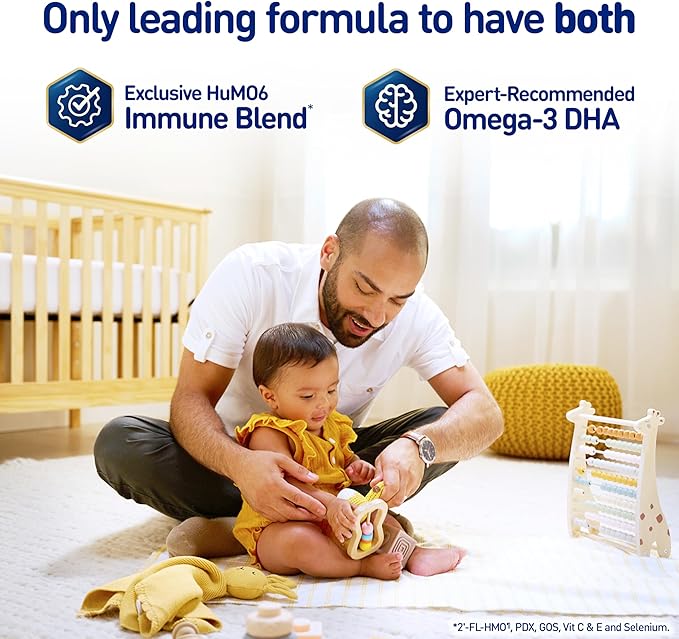 Enfamil NeuroPro Baby Formula, MFGM* 5-Year Benefit, Expert-Recommended Brain-Building Omega-3 DHA, Exclusive Immune Supporting HuMO6 Blend, Infant Formula Powder, Baby Milk, 20.7 Oz