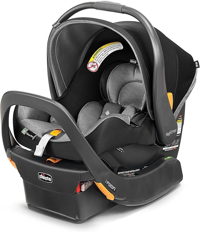 Chicco KeyFit® Max ClearTex® Infant Car Seat and Base, Rear-Facing Seat for Infants