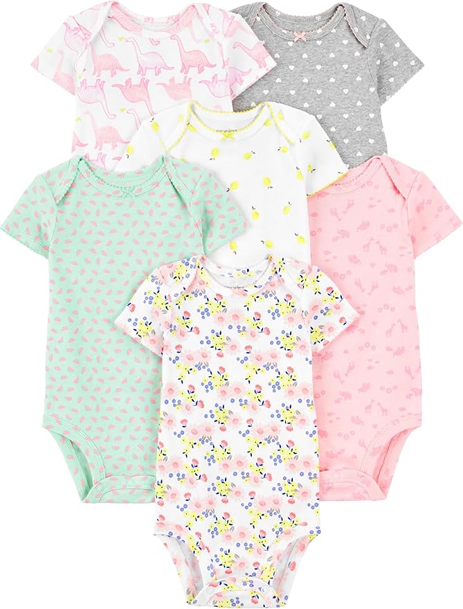 Simple Joys by Carter's Baby Girls' 6-Pack Sleeveless Bodysuit