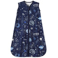Baby Sleep Sack 0-6 Months Baby Wearable Blanket 100% Rayon Cotton 2-Way Zipper Toddler Sleeping Sack，Comfy Soft Lightweight TOG 0.3（Galaxies）
