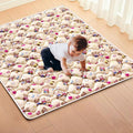 High-Density Foam Baby Play Mat, 47x47 Inches Thicken One-Piece Comfortable and Soft Playmat, Non Slip Machine Washable Floor Mat for Infants, Tapete para Bebes,Toddlers