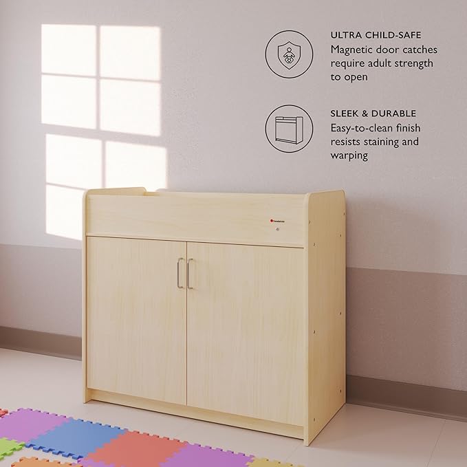 Foundations SafeSwing Changing Table and Wall Organizer 2-Piece Set