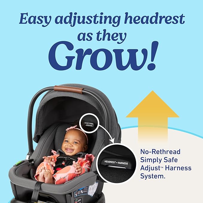 Graco Gomax Infant Car Seat, Ace, Lightweight, Reclining Rear Facing Car Seat Installs with or Without a Base