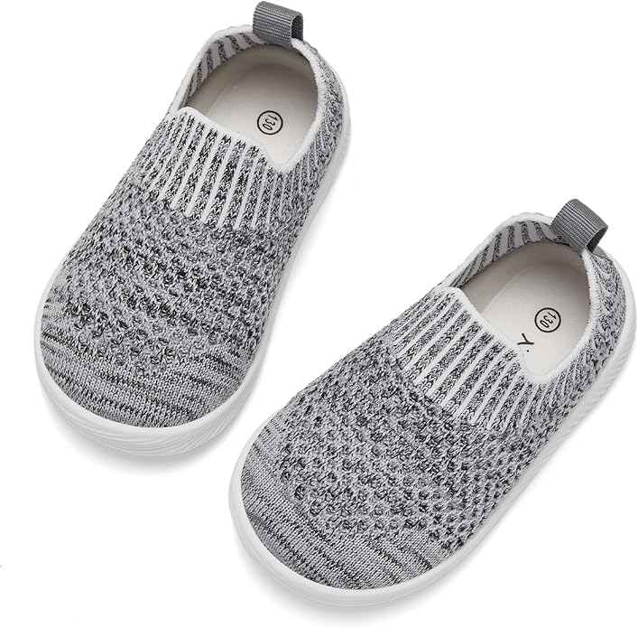 MORENDL Baby Toddler Walking Socks Non-Slip Breathable Unisex Casual Sneakers