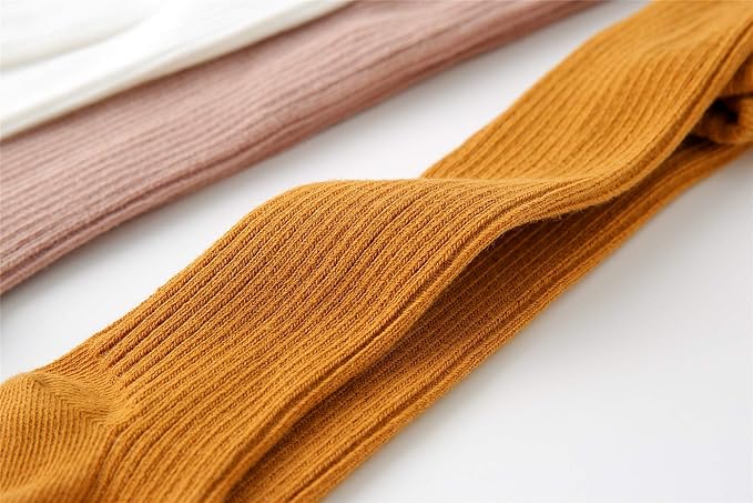 CECORC Baby Girls Tights Toddler Cable Knit Leggings Thick Cotton Infant Stockings Pantyhose 1-10T